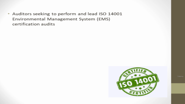 ISO 14001 (EMS) Lead Auditor Certification Course – Screenshot 4