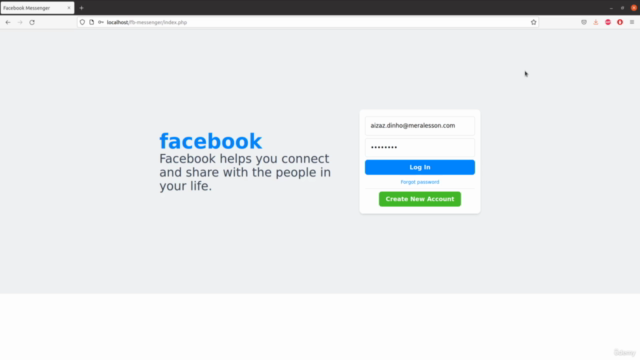 Real Time FaceBook Chat Messenger using WebSockets,PHP,MySQL – Screenshot 1
