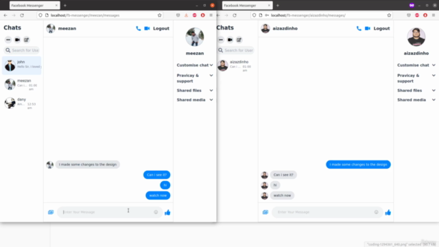 Real Time FaceBook Chat Messenger using WebSockets,PHP,MySQL – Screenshot 4