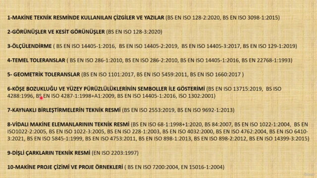 Teknik Resim-1: Makine Tasarımı İçin Teknik Resim Bilgisi – Screenshot 1