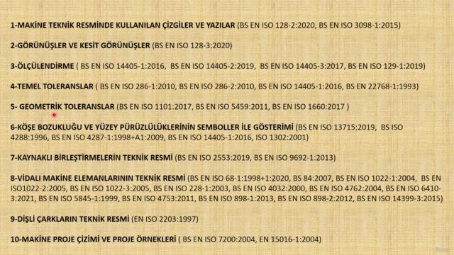 Teknik Resim-1: Makine Tasarımı İçin Teknik Resim Bilgisi – Screenshot 2