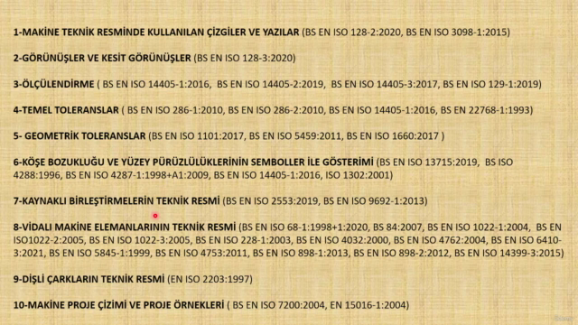 Teknik Resim-1: Makine Tasarımı İçin Teknik Resim Bilgisi – Screenshot 3