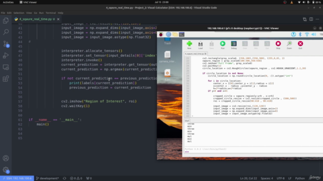 Deep learning using Tensorflow Lite on Raspberry Pi – Screenshot 2