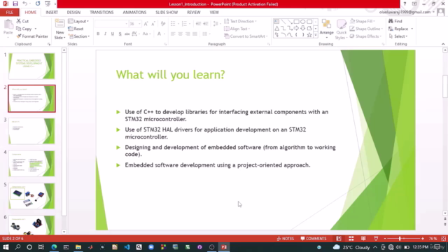 Embedded Software Development using C++ – Screenshot 1