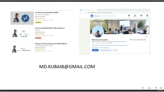 AZ-140 Azure Virtual Desktop (AVD) – Screenshot 1