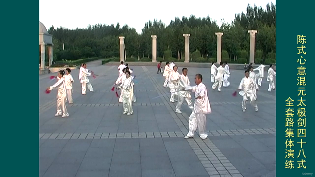 陈式心意混元太极剑 -Chen Style Hunyuan Tai Chi Sword – Screenshot 3