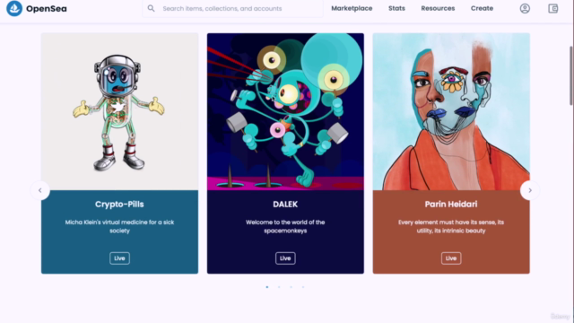 Convierte Tu Arte en un NFT – Screenshot 2