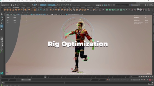 Introduction to Rigging in Maya – Screenshot 3