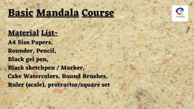 RELAXING MANDALAS - Basic Mandala FREE Course - Screenshot_03
