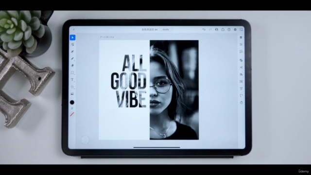 illustrator iPad版でワンランク上のポスターデザインを作る方法!【テキスト&ロゴ】 – Screenshot 2