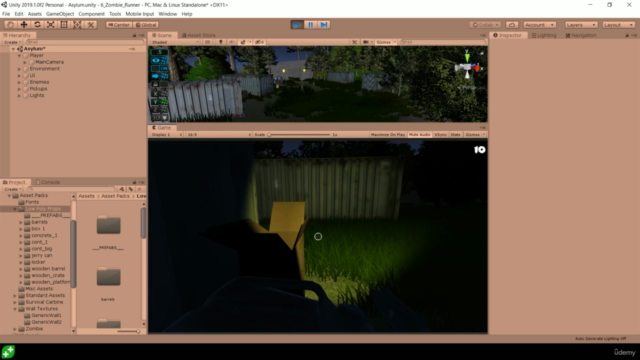 【한글자막】 C#과 Unity로 3D 게임 개발하기 (Unity 6로 업데이트 완료!) – Screenshot 4