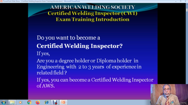 Welding Processes and CW Inspector Part-1, SMAW/PAW/GTAW – Screenshot 1