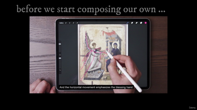 Byzantine Iconography Series 9 (P3) The Annunciation – Screenshot 1