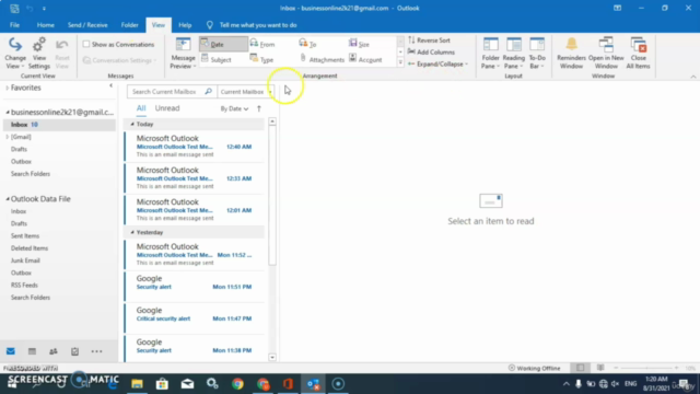 Learn Microsoft Outlook | Complete Microsoft Outlook Guide – Screenshot 4