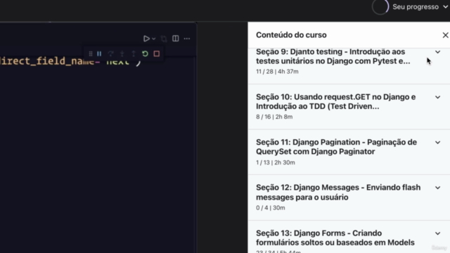 Curso de Django Web Framework e Django Rest Framework (DRF) - Screenshot_03