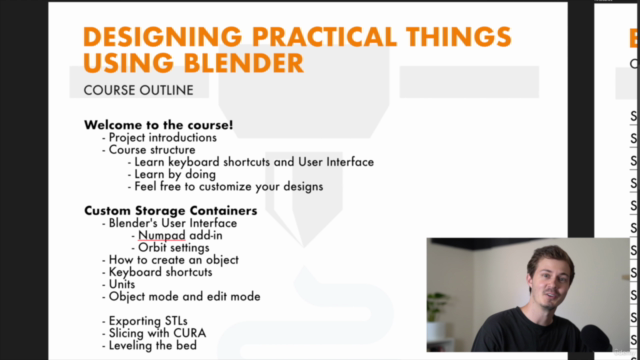 Design for 3D Printing Using Blender – Screenshot 1