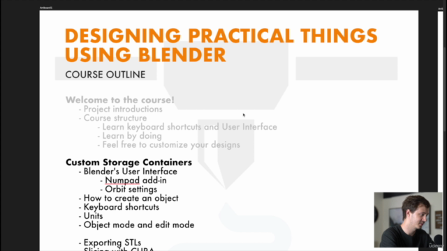 Design for 3D Printing Using Blender – Screenshot 3