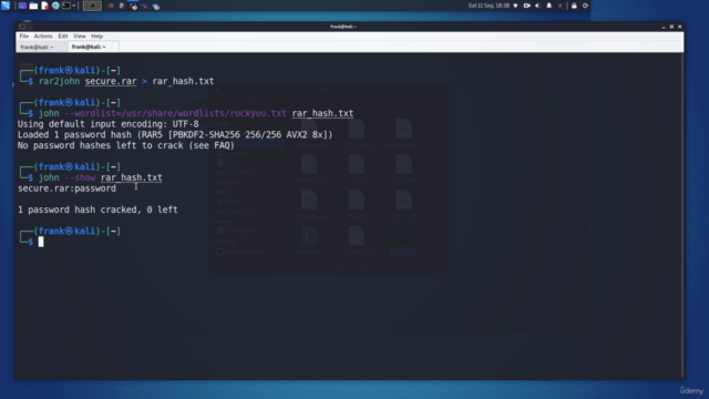 Ethical Hacking: John the Ripper – Screenshot 4