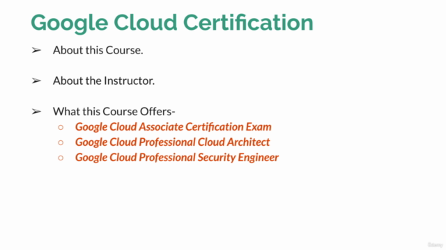 Google Cloud Platform MasterClass : 4 GCP Certification in 1 – Screenshot 2