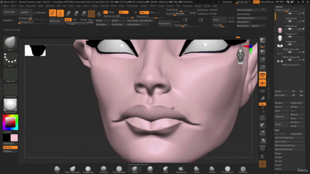 Zbrush - Sculpting Stylized Characters - Screenshot_01