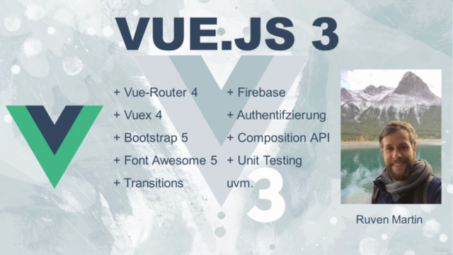 Vue.js 3 - Der Komplettkurs (inkl. vue-router, vuex uvm.) – Screenshot 3