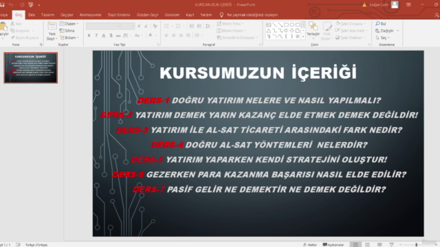 Girişimcilik Ve Doğru Yatırım İle Sen De Başarabilirsin! – Screenshot 1