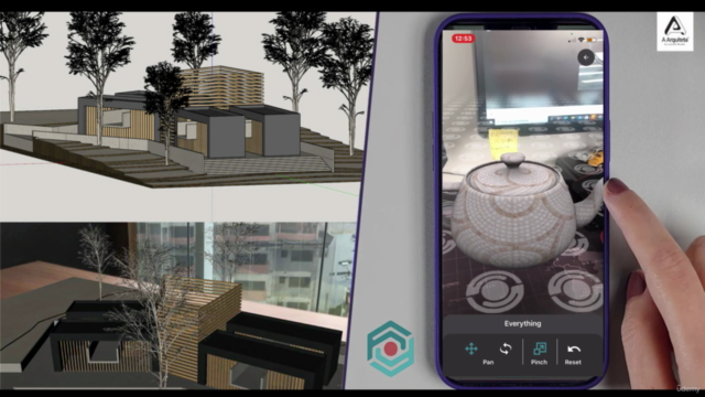 Curso de Realidade Aumentada para Arquitetura e Design – Screenshot 2