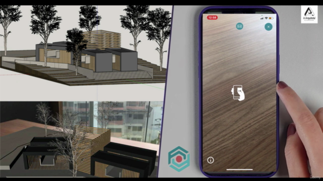 Curso de Realidade Aumentada para Arquitetura e Design – Screenshot 3