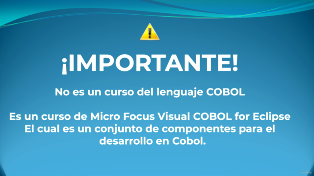 Micro Focus Visual COBOL Eclipse. De principiante a Experto - Screenshot_02
