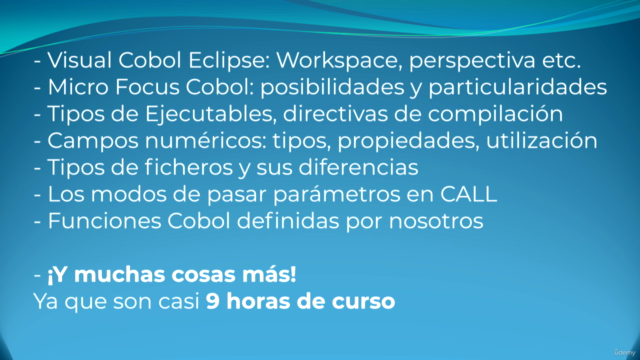 Micro Focus Visual COBOL Eclipse. De principiante a Experto - Screenshot_03