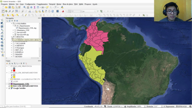 Aprende QGIS  y Diseña tus propios Mapas – Screenshot 2