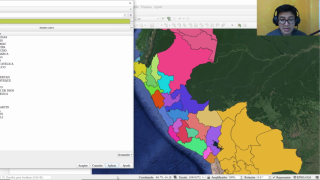 Aprende QGIS  y Diseña tus propios Mapas – Screenshot 3
