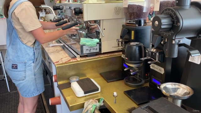 Espresso extraction and late art on a Breville dual boiler – Screenshot 2