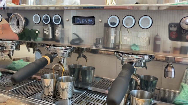 Espresso extraction and late art on a Breville dual boiler – Screenshot 3