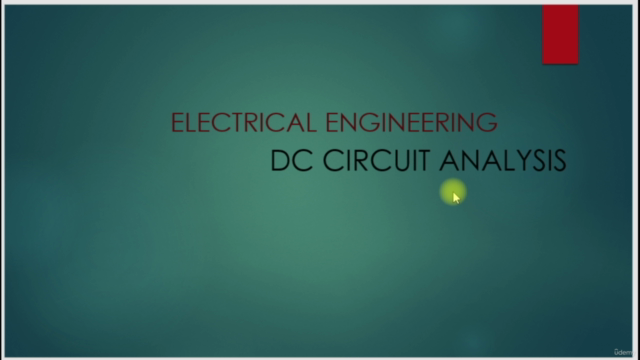 Electrical engineering-DC Network Analysis – Screenshot 1
