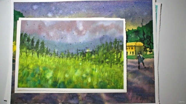 Atmospheric Watercolor Painting - Techniques and Landscapes – Screenshot 2