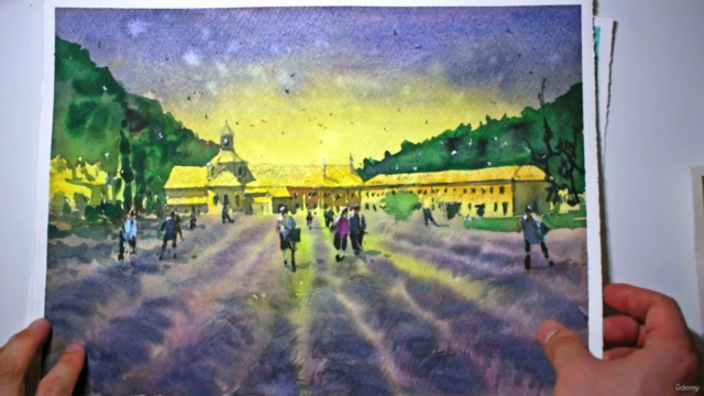 Atmospheric Watercolor Painting - Techniques and Landscapes – Screenshot 4