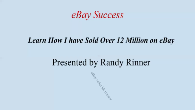 All Levels Strategies for eBay Success – Screenshot 1