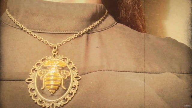 Introduction to Goldwork Embroidery with Queen Bee Project – Screenshot 3