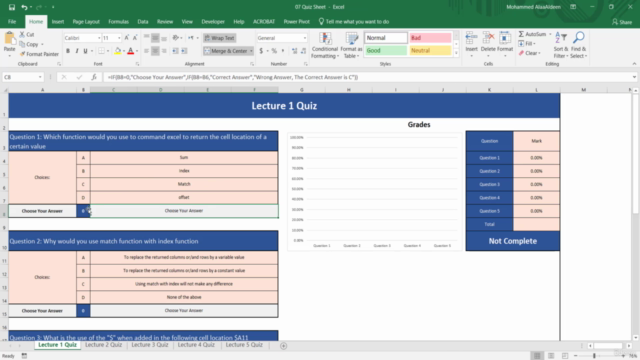 The Comprehensive Microsoft Excel Course for all (No VBA) – Screenshot 4