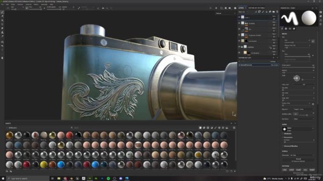 Create a Camera in Blender 3D and Substance Painter – Screenshot 3