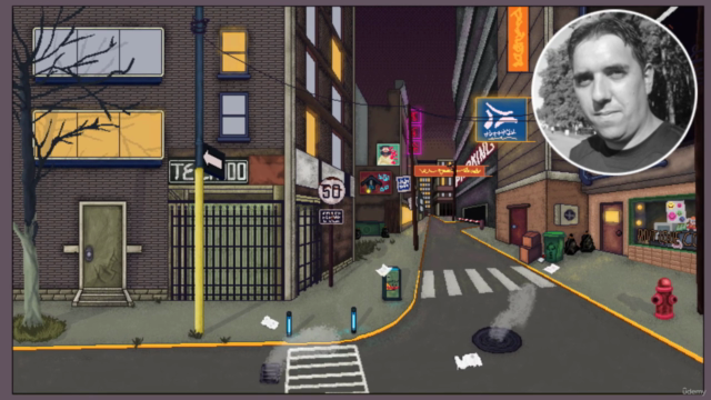 Créer un jeu en Pixel Art de A à Z avec Aseprite et Unity – Screenshot 1