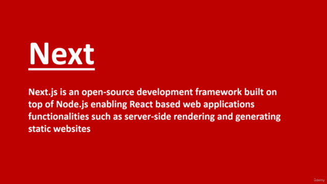 The Complete React and Next JS Bootcamp 2021 – Screenshot 1