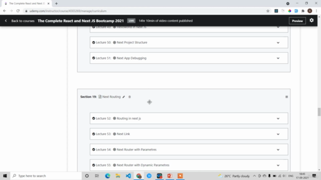 The Complete React and Next JS Bootcamp 2021 – Screenshot 4