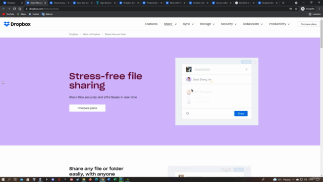 How to use Dropbox – Screenshot 1