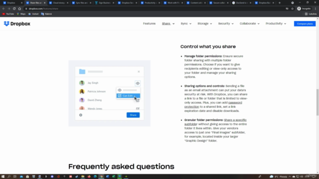 How to use Dropbox – Screenshot 2