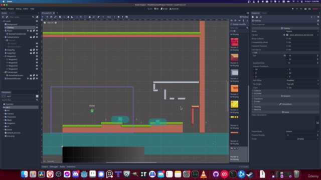 How to Make a 2D Platformer in Godot Game Engine – Screenshot 4