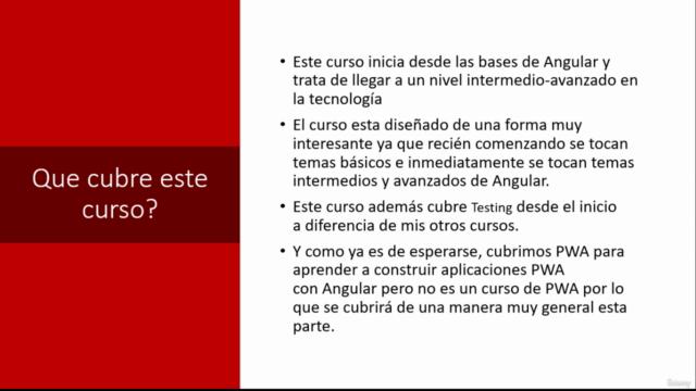 Angular Framework Desde Cero – Screenshot 3