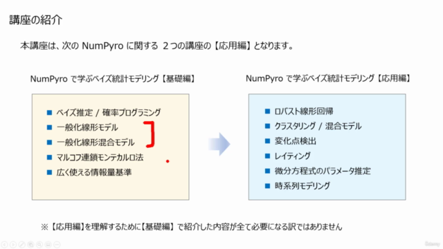 NumPyro で学ぶ ベイズ統計モデリング 【応用編】 – Screenshot 1