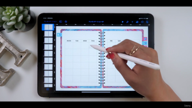 【iPad】GoodNotes5とKeynoteでおしゃれなデジタルプランナーを作る方法!自分だけのオリジナル手帳 – Screenshot 3